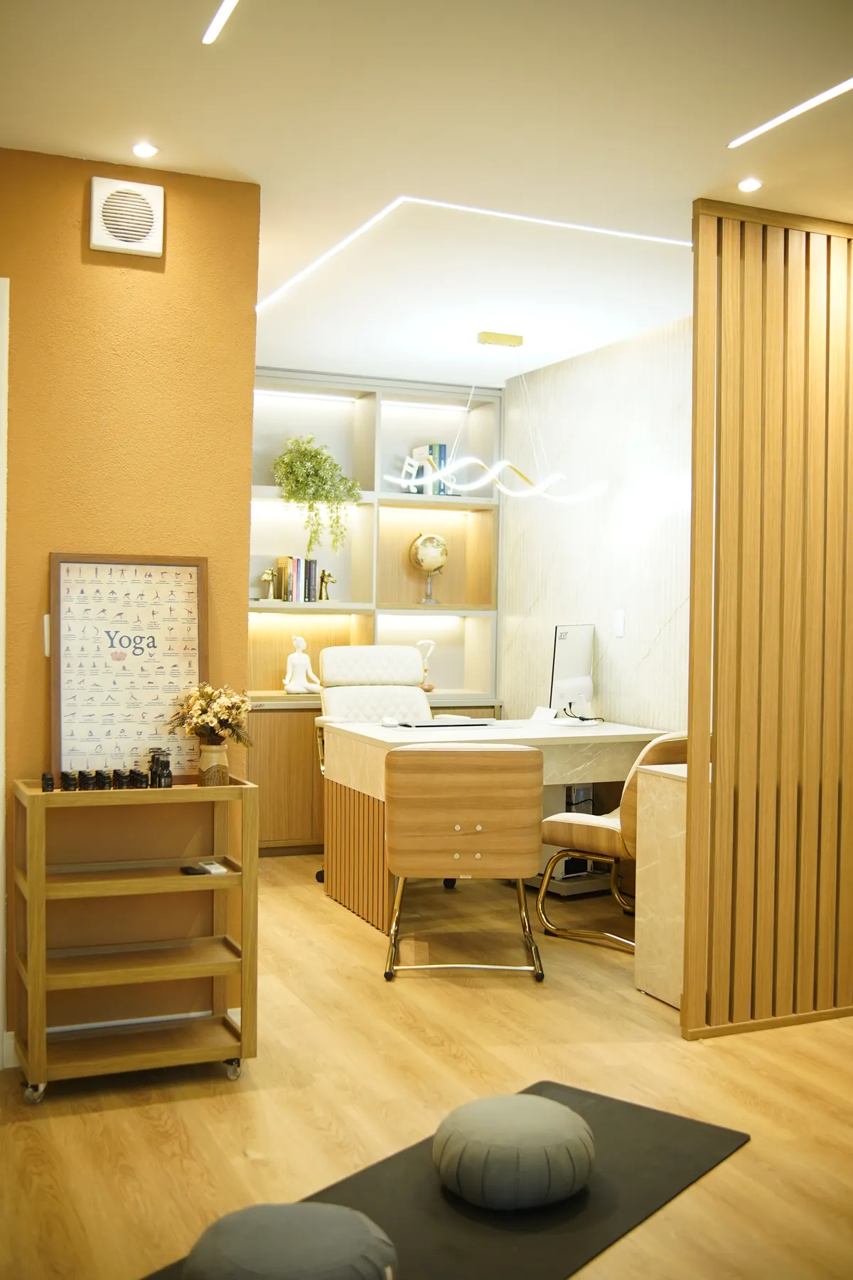 Ambiente acolhedor Clínica Ginecologia